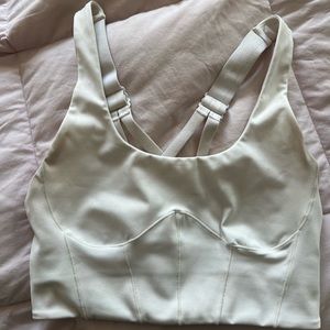 Free People sports bra cross back with adjustable straps